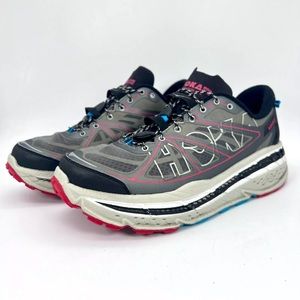 Hoka One One Stinson ATR Running Trail athletic Shoes Men Gray Black Size 10